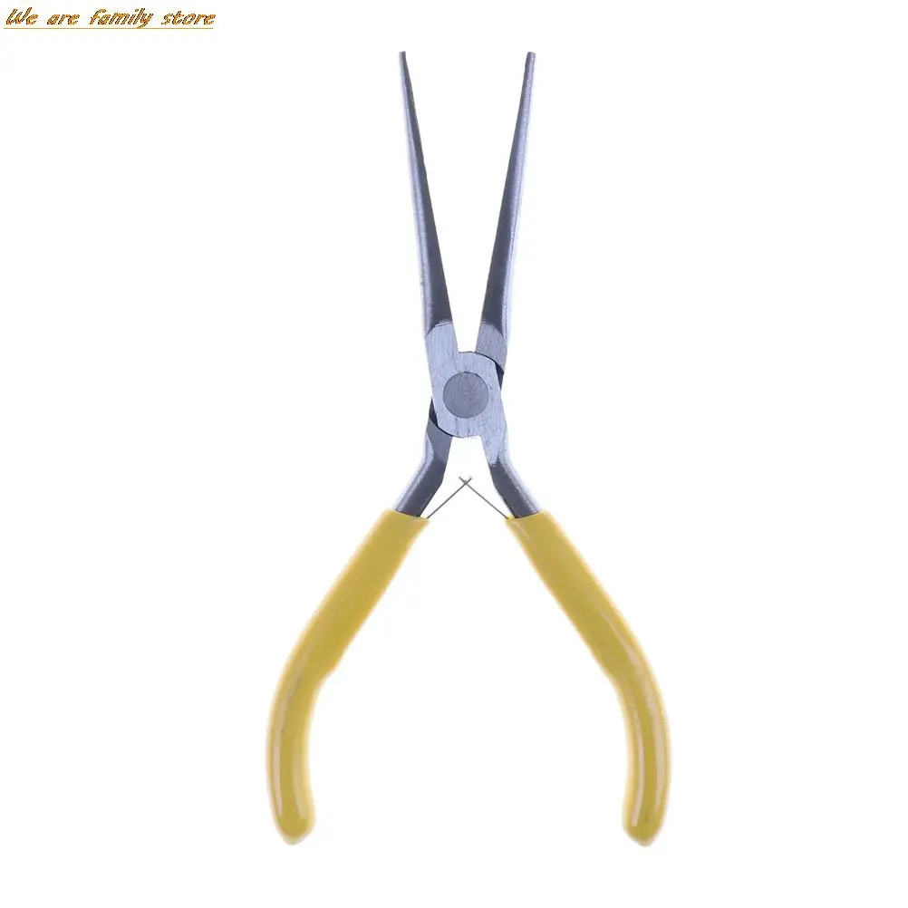 1PCS Precision Electrician Repair Tools Metal Long Needle Nose Plier Side Cutter Puzzle Modeling Work