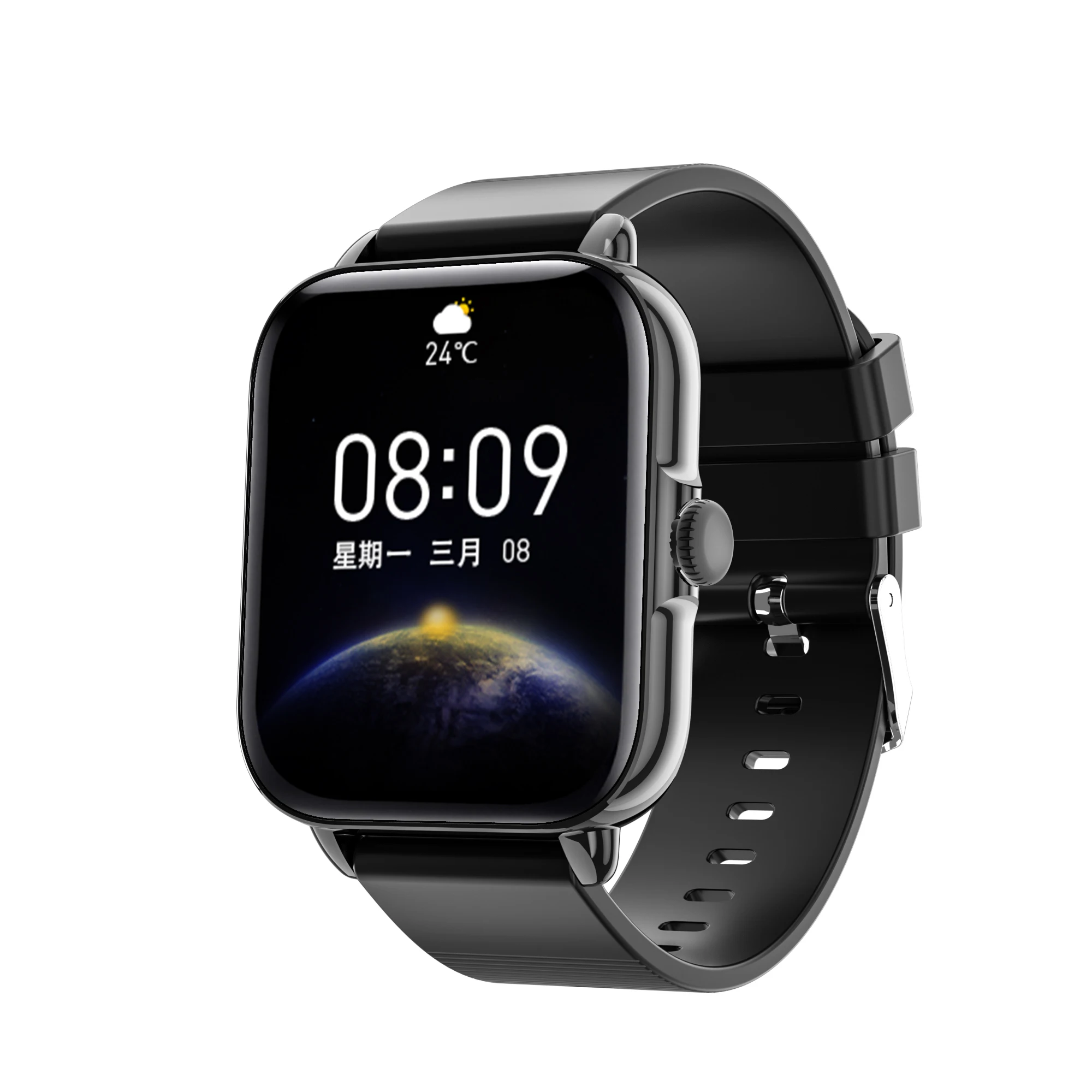 Smart Watch A5 Men Blue Tooth Call Smartwatch AI Voice 1.9 inch Screen GPS Track Music Control Heartrate Sport Fitness Bracelet 