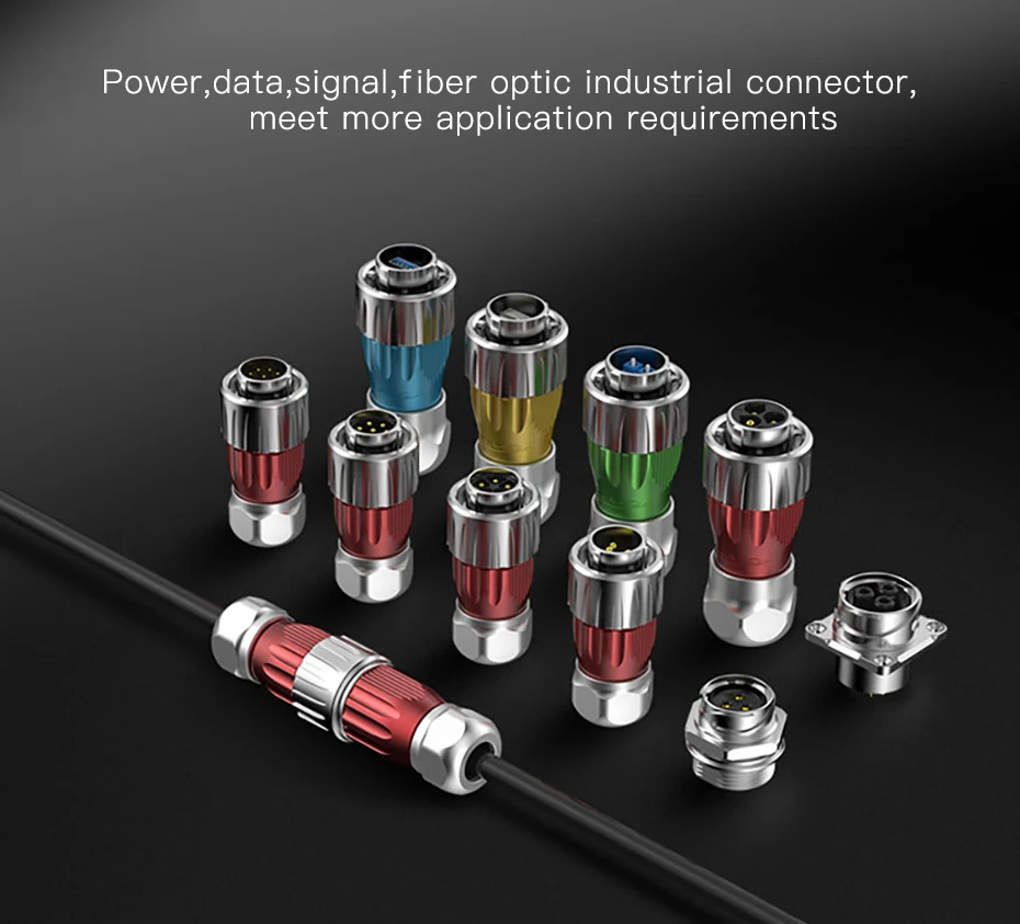 CNLINKO M24 Industrieller IP68 Wasserdichter Glasfaser-Steckverbinder DH24 Singlemode LC zu LC Optischer Glasfaser-Steckverbinder Stecker Buchse Panelmontage – Detail 13