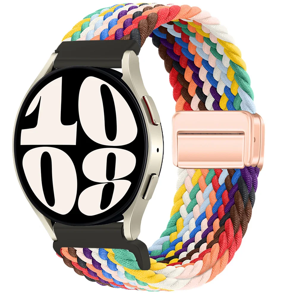 Flexible Braided Nylon Smartwatch Strap - 22mm/20mm Band