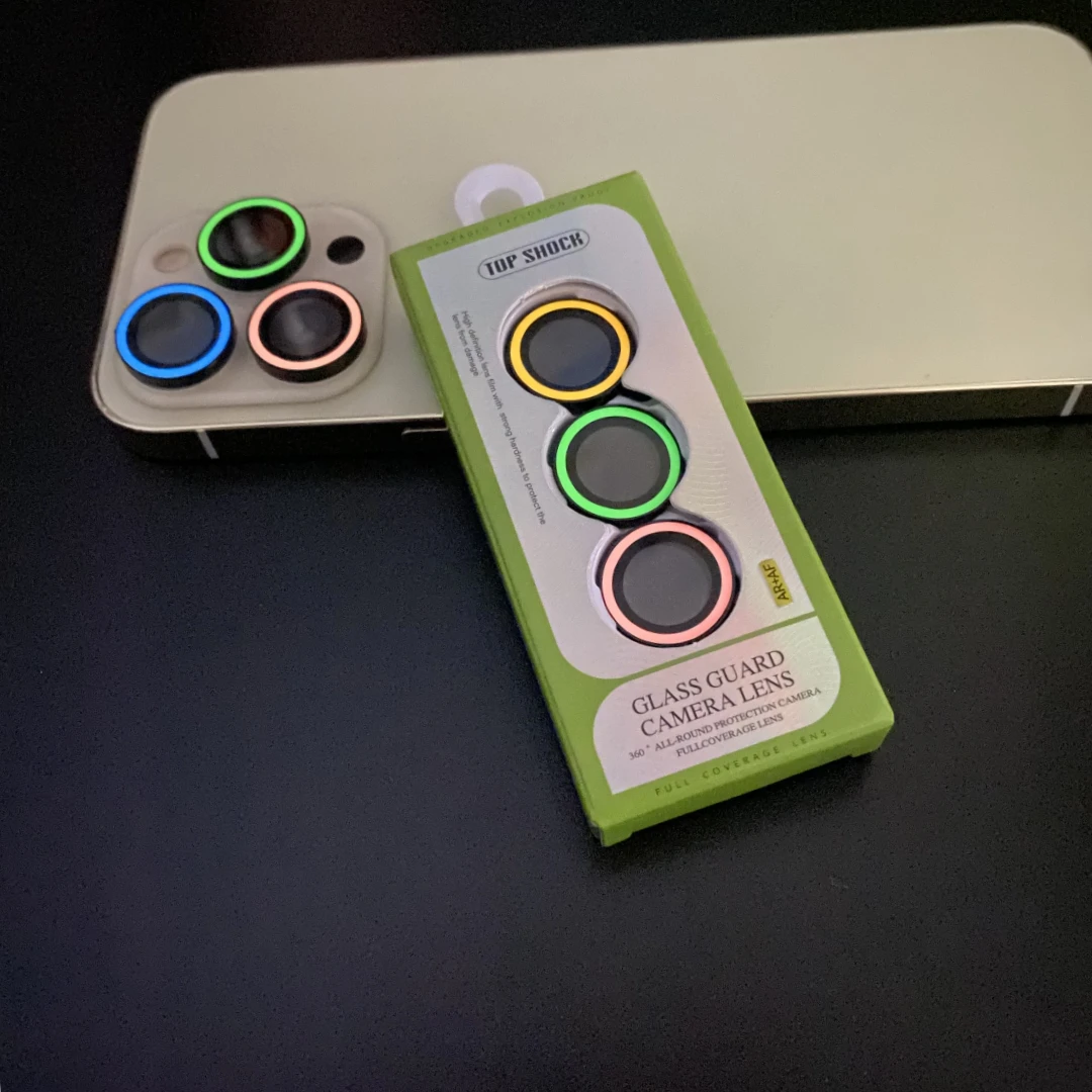 Luminous Camera Lens Protector - Premium Glass Protection Film Accessory
