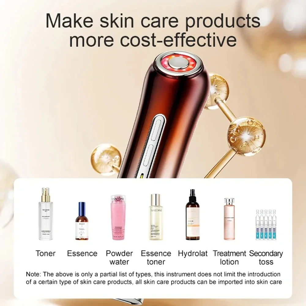 Radiant Skin Rejuvenation Device - Advanced EMS & Radiofrequency Anti-Wrinkle Therapy
