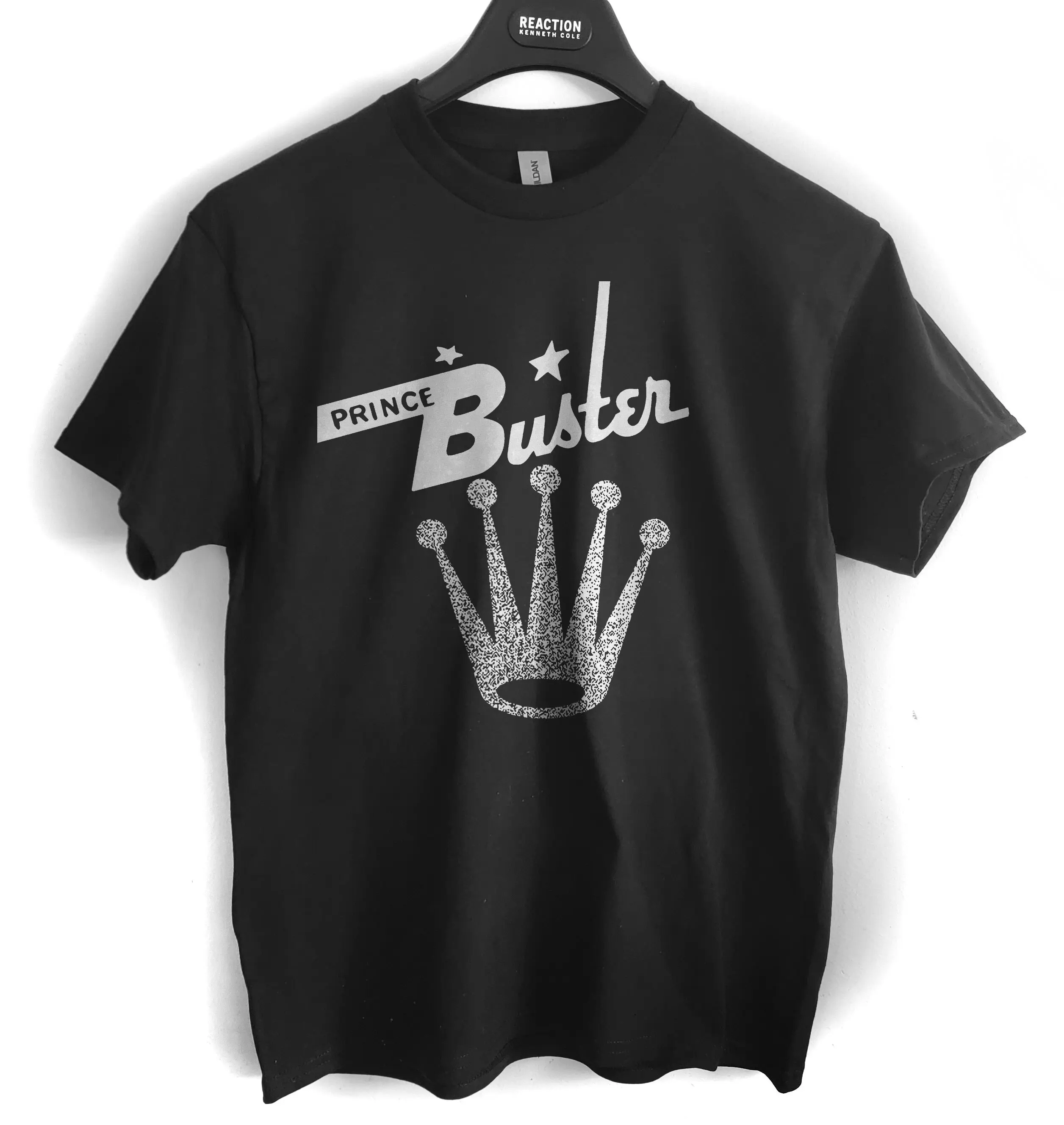 Prince Buster T-shirt a maniche corte con stampa serigrafica in cotone_voghion.com