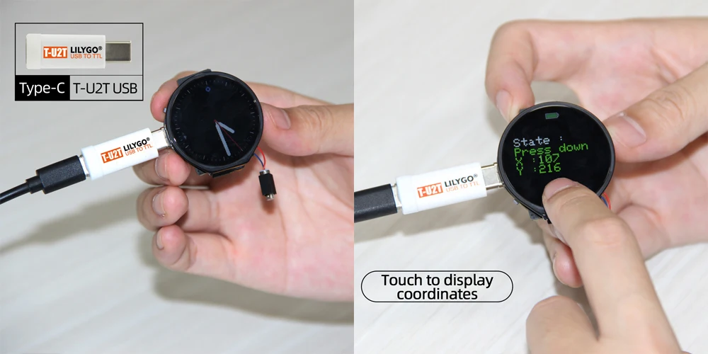 ® TTGO T-WATCH 2021 T-Micro32 Plus ESP32 Programming Watch Capacitive Touch Scre