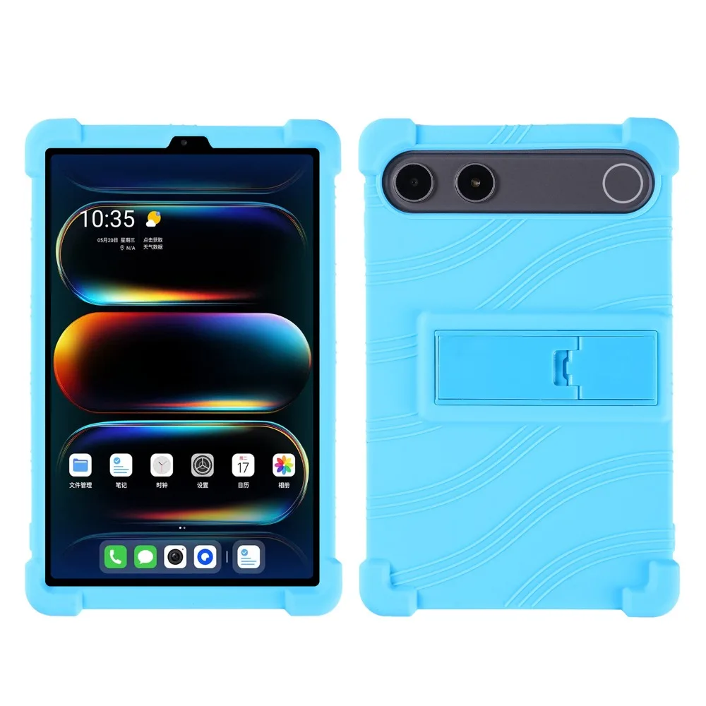 Shockproof Kickstand Silicone Tablet Case, 8.8 Portable and Durable Design