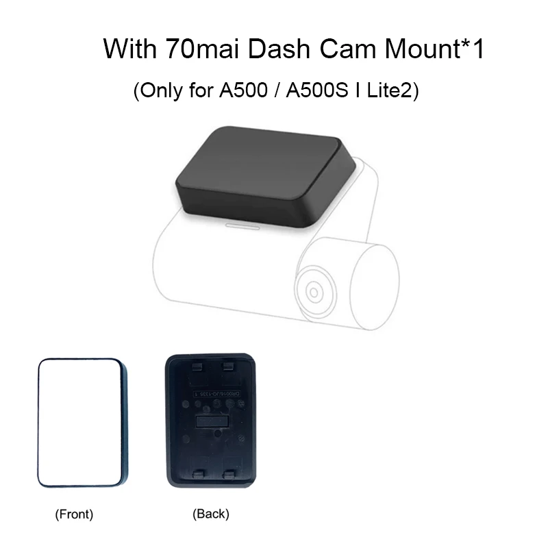 For 70mai Dash Cam pro plus+ A500S CPL Eliminate reflective For