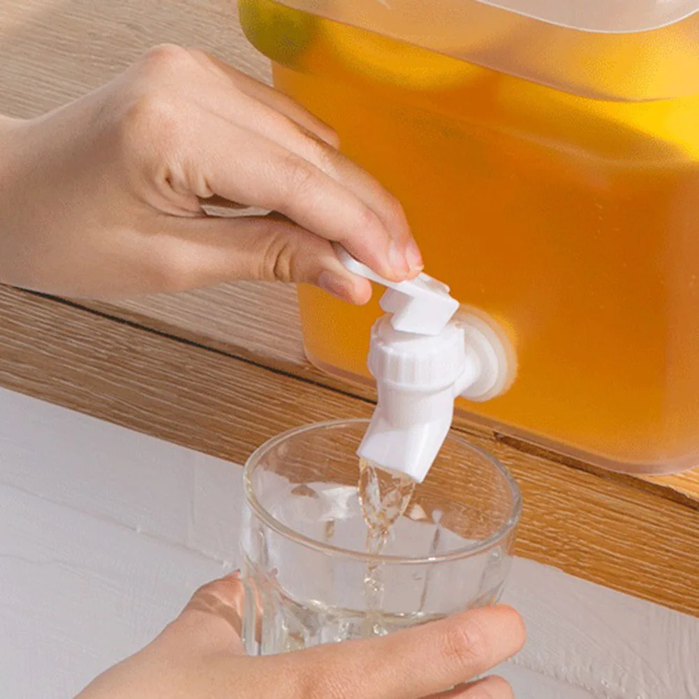 Distributeur De Boissons 6 Litres Avec Robinet - Pour Réfrigérateur - En Plastique Alimentaire ABS/PP - Idéal Fêtes Et Quotidien