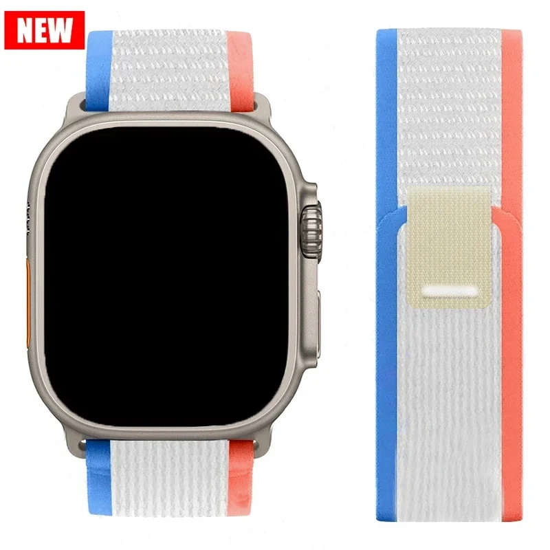 ตัวเลือกสินค้า สายรัดข้อมือไนลอน ทนทาน สำหรับ Apple Watch ทุกรุ่น