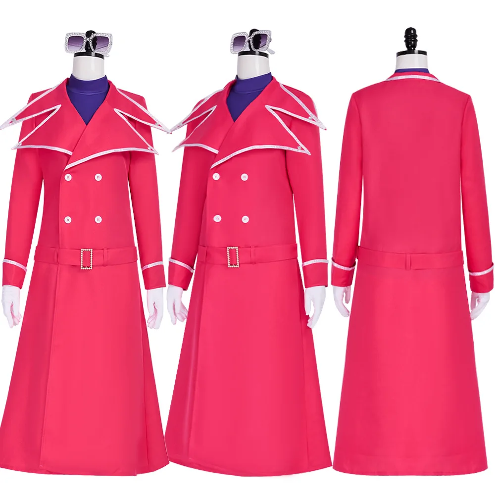 Generic Pink Jacket Purple T-Shirt Cosplay Costume Set for Women (Unofficial)