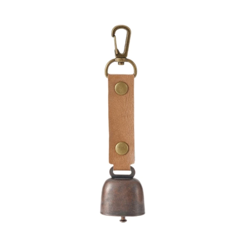 Portable Bear Bells Brass Wind Chimes Backpacks Tent Pendant Anti-Lost Pet 3