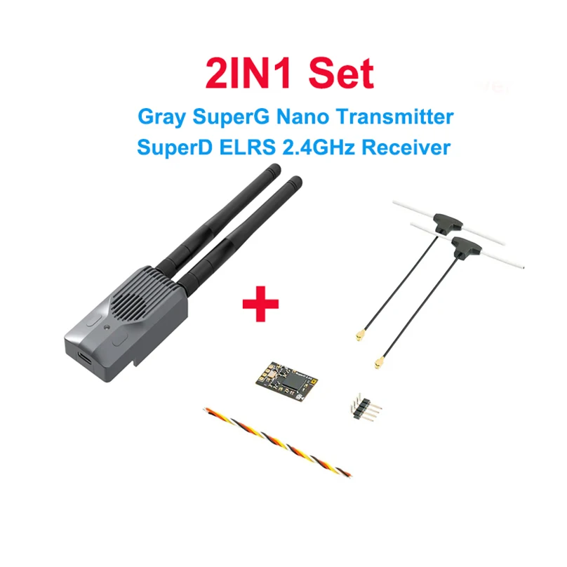 Radio ELRS SuperP/SuperD 2.4GHz/915MHz/868MHz pour FPV