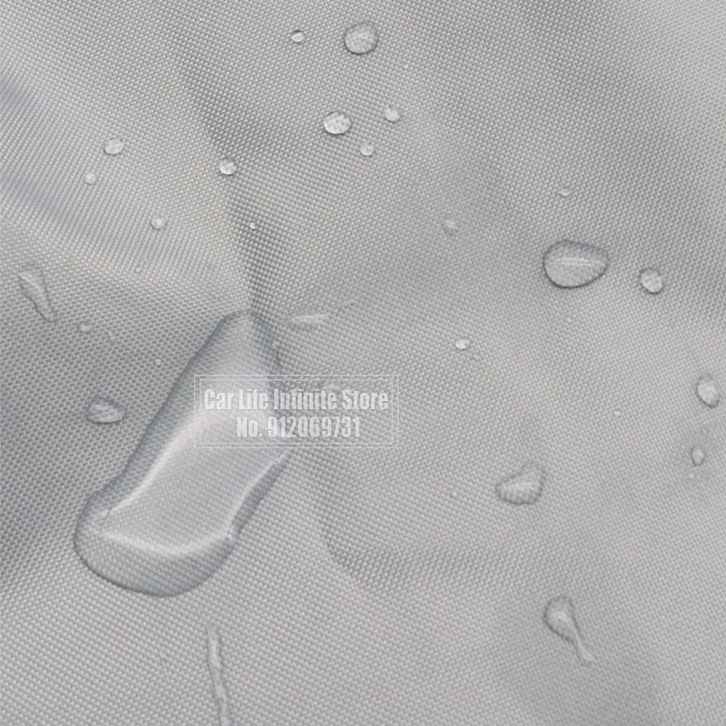 Boat Cover Outboard Motor Cover 420D 6-225HP Boat Full Outboard Engine Protection Waterproof Sunshade Dust-proof for 6-225HP Motor Grey