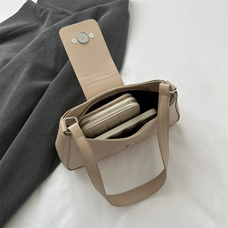 Women Star Handbags Zipper Classic Shoulder Bag Female Fashion PU Leather Sequin Totes Casual Ladies Underarms Bags Purse