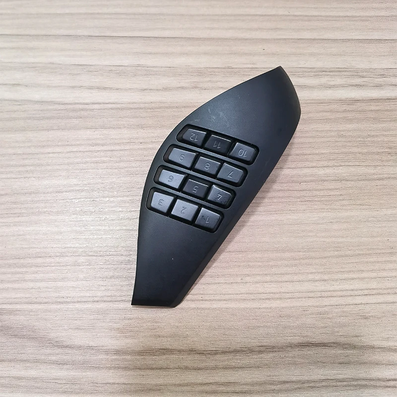 Enhanced Modular Gaming Mouse Side Panel with Customizable Key Options