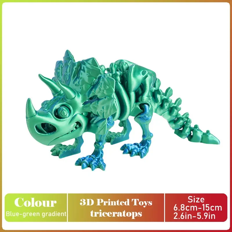 Realistic 3D Printed Movable Tyrannosaurus Rex Dinosaur Model - Decorative Desktop Piece & Unique Birthday Gift