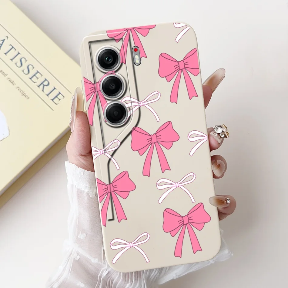 Elegant Butterfly Floral Soft Silicone Phone Case and Bumper