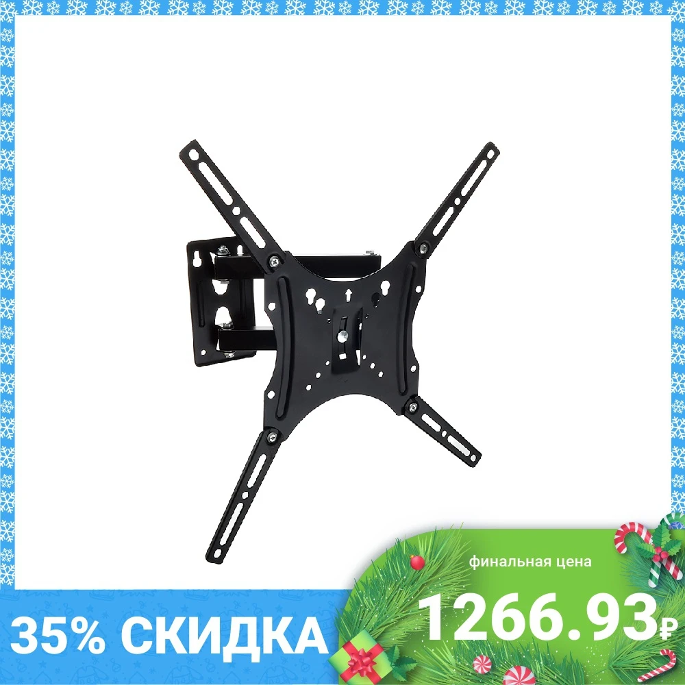 Leben \ bracket tilt-swivel 14 "-55" up to 45 kg 50x50 400 x400mm metal Tv Monitor stand inch mount holder Rotating racks Wall |
