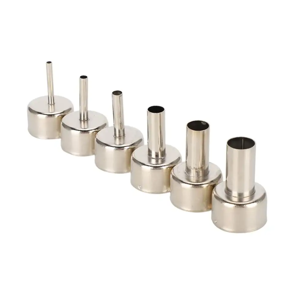 3/4/5/8/10/12mm 858D Hot Air Rework Station Nozzle High Temperature Round Nozzle Shape for SMD Rework Station Accessory image 2