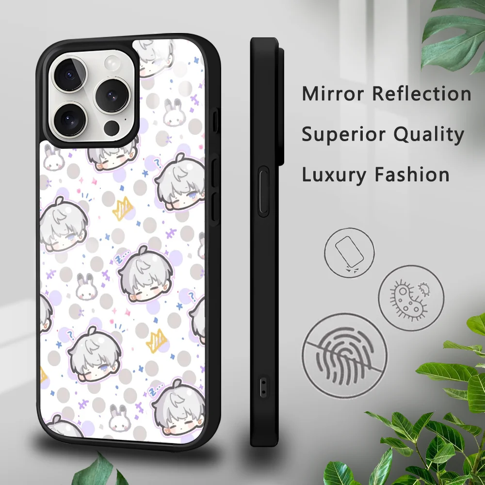 Caleb Love and Deep Space Handyhülle für iPhone 16 15 14 13 12 11 Pro Xs Max Mini Plus Celulares Hard Funda – Detail 9