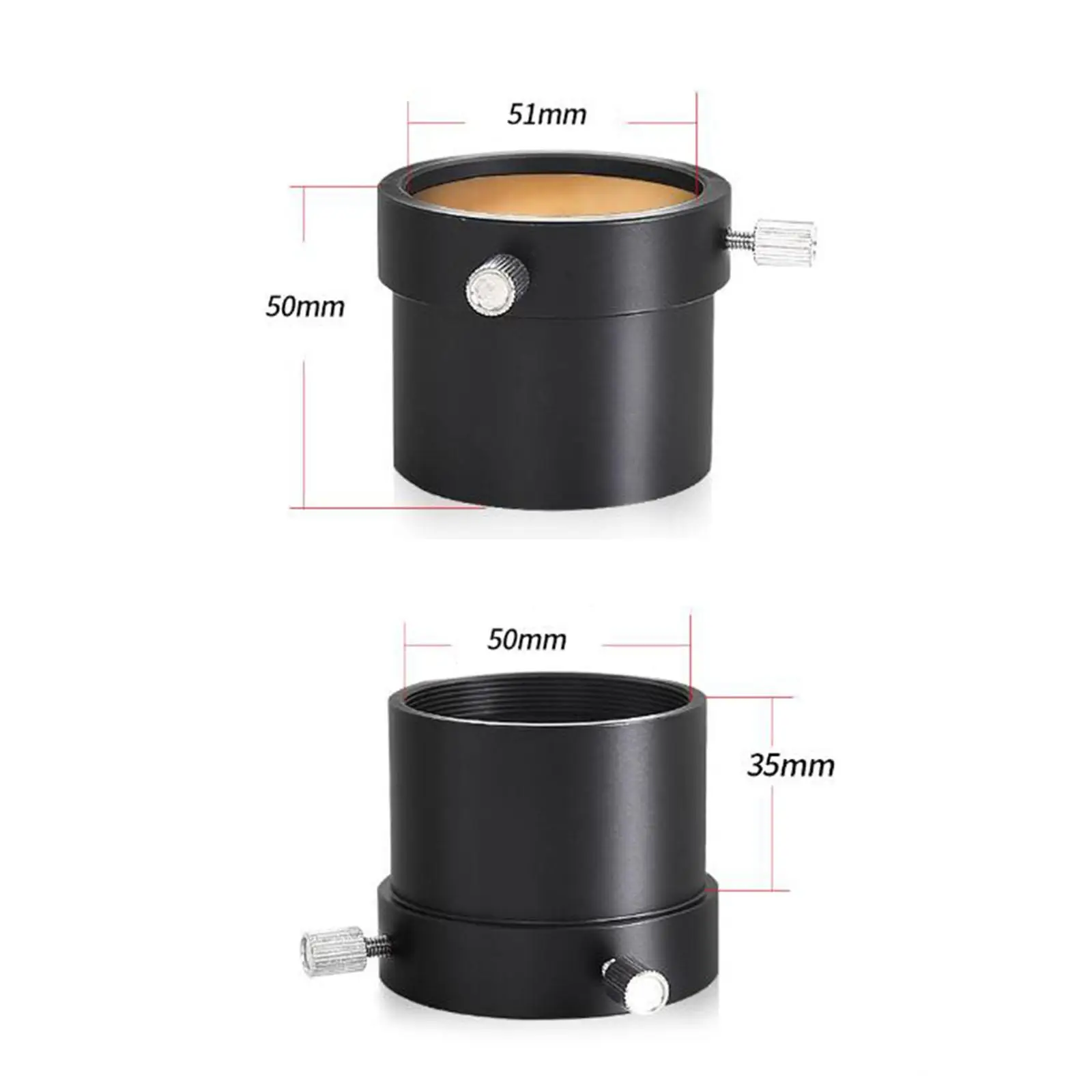 Telescope Eyepiece Adapter Ring Adapter Mount Part Adaptor Converter for C5 C6 C8 C925 C11 C14 2in