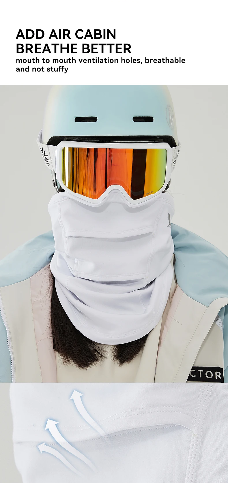 VECTOR Double Layer Magnetic Ski Glasses 