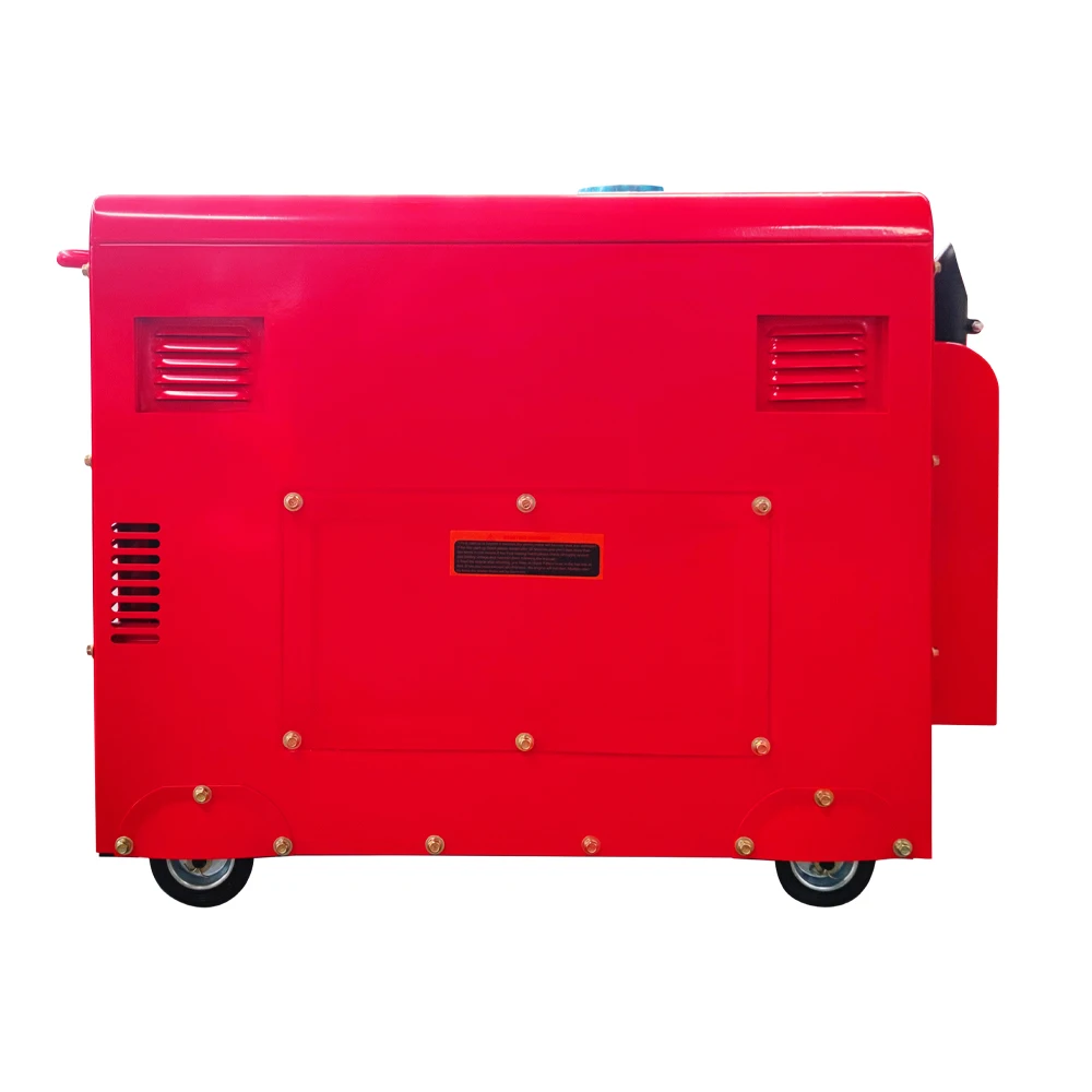 Description Picture 5 of itemSuper Silent Diesel Generator 7.5 kVA Generator 5.0kW Portable Diesel Generator Electric Start