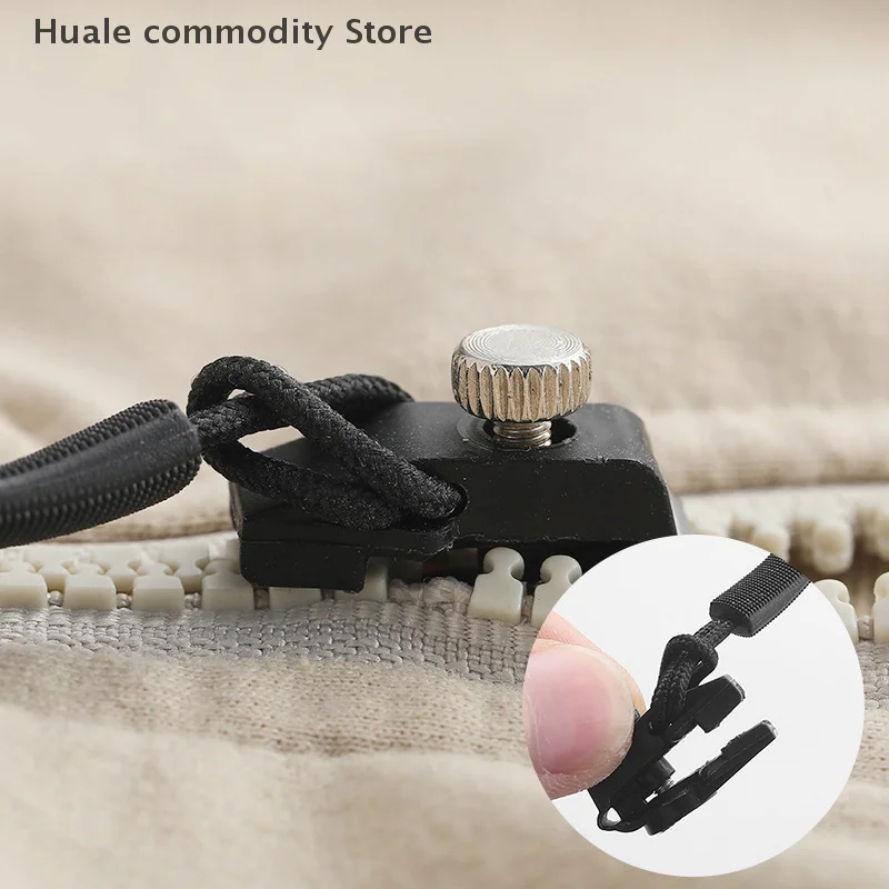 6pcs 지퍼 수리 키트 유니버설 인스턴트 지퍼 수리 교체 슬라이딩 치아 구조 ..