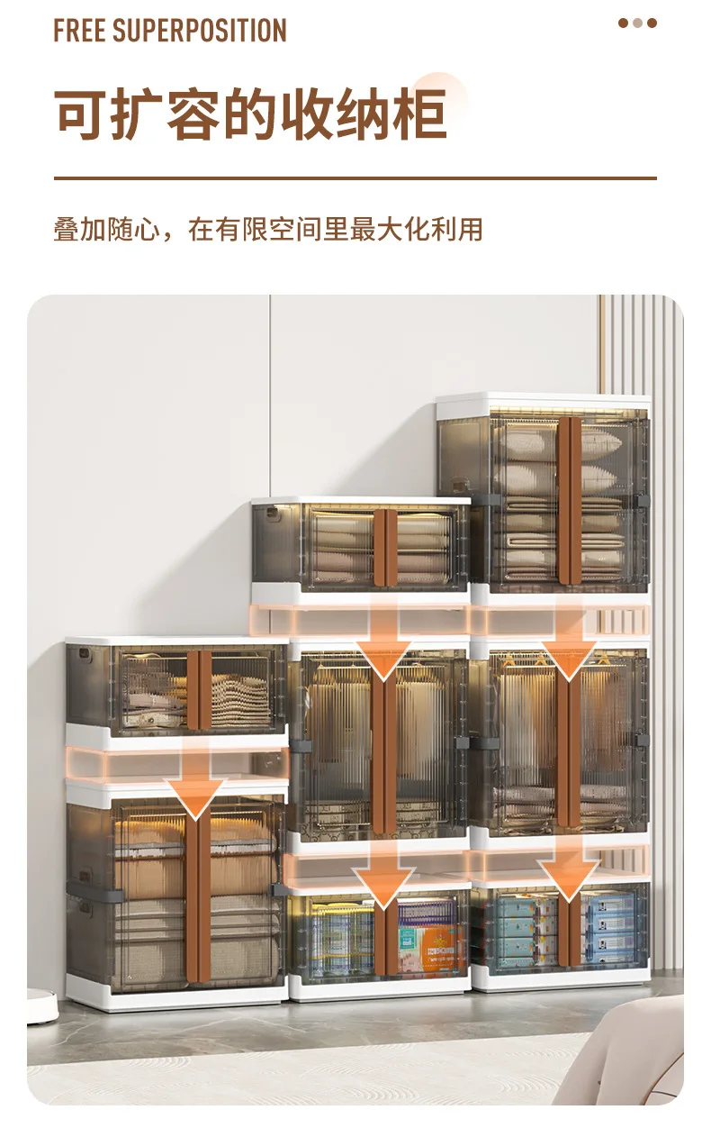 HE046-1W轻奢竖纹150L挂衣柜_10