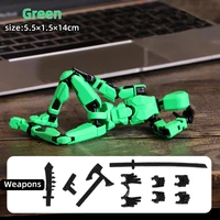 Multi-Jointed Movable Shapeshift Robot 3D Printed Mannequin Dummy 13 Action Figures Toys Kids Adults Parent-children Games gifts 5