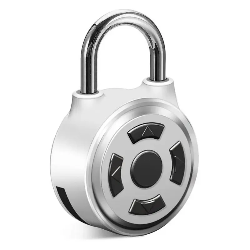 Smart Password Padlock, Bluetooth APP Electronic Security Lock Keyless Padlock Door For Suitcase Backpack Bike Password Lock