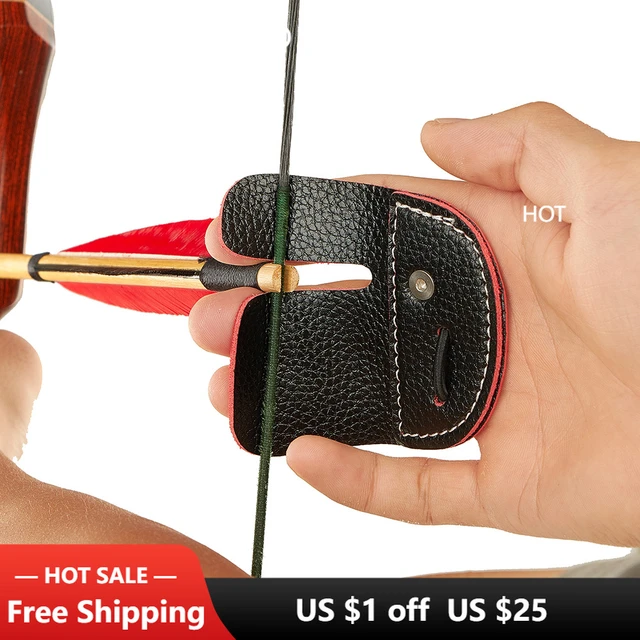 Hot sale Archery Bows and Arrows Open-palm Finger Guard Protector