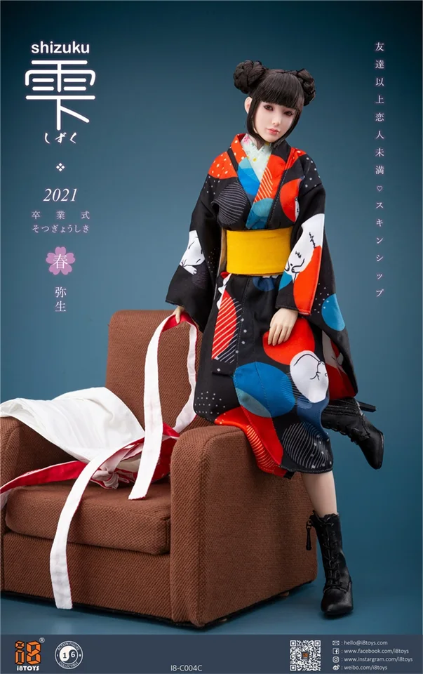 1/6th I8TOYS i8-C004オリエント日本雫卒業ドレススーツドレス