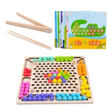 

1 set of Clipping Beads Educational Kids Funny Plaything Training