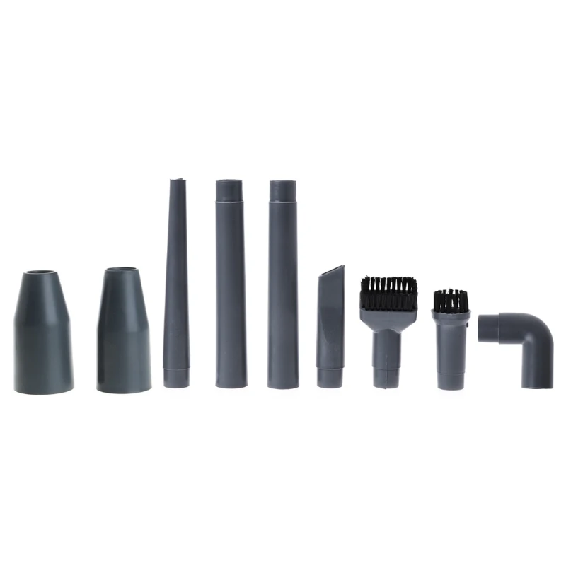 

9Pcs Vacuum Cleaner Accessories Multifunctional Corner Brush Set Plastic Nozzle Dropship