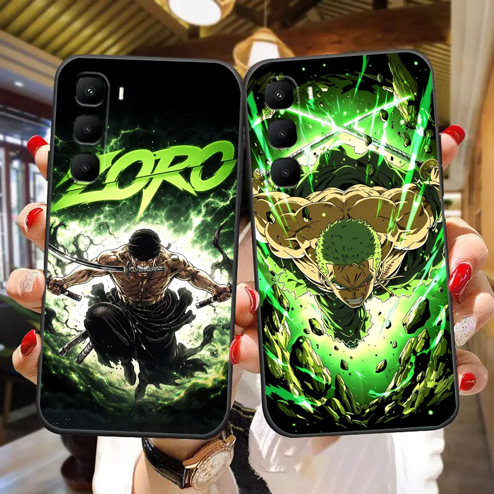 Cartoon One Piece Zoro Phone Case - Vibrant Protective Cover