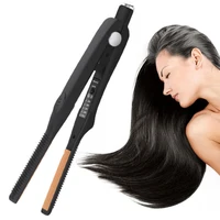 Fast Heating PTC Ceramic Tourmaline Ionic Flat Iron Hair Straightener Straightens Curls Hair Care Styling 1