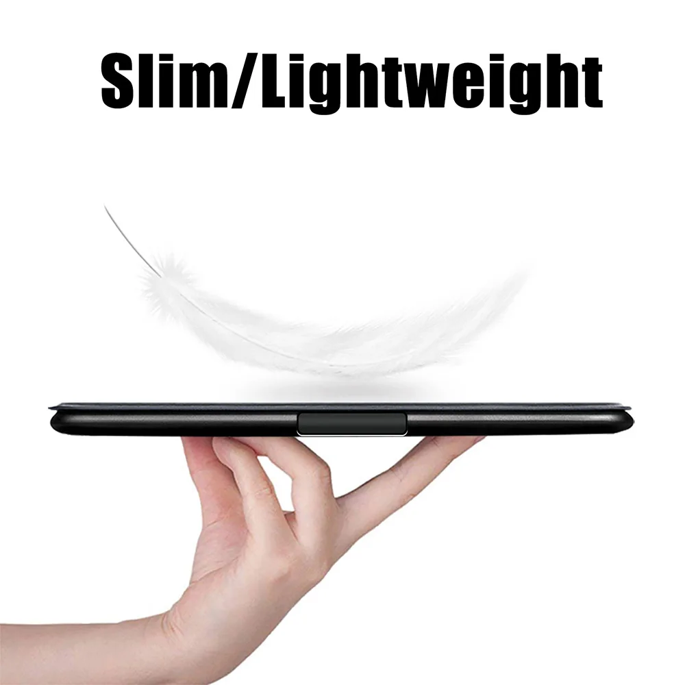 Couro PU, Capa Folio, Construído em Pen