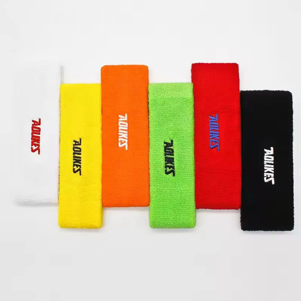 Sweat Headband Cotton For Men Women Yoga Volleyball Tennis