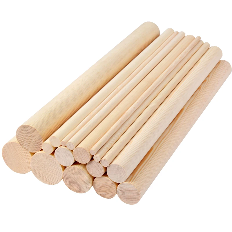 Bastoncini Legno Rotondi 60 Bastoncini Di Legno Rotondi Per Fai Da Te - 30cm X 8mm - Per Artigianato, Diffusori E Decorazioni Diffusore Bastoncini