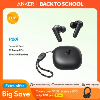 Soundcore by Anker P20i True Wireless Earbuds 30H Wireless Earphone Bluetooth Headphones Wireless Bluetooth Earphones