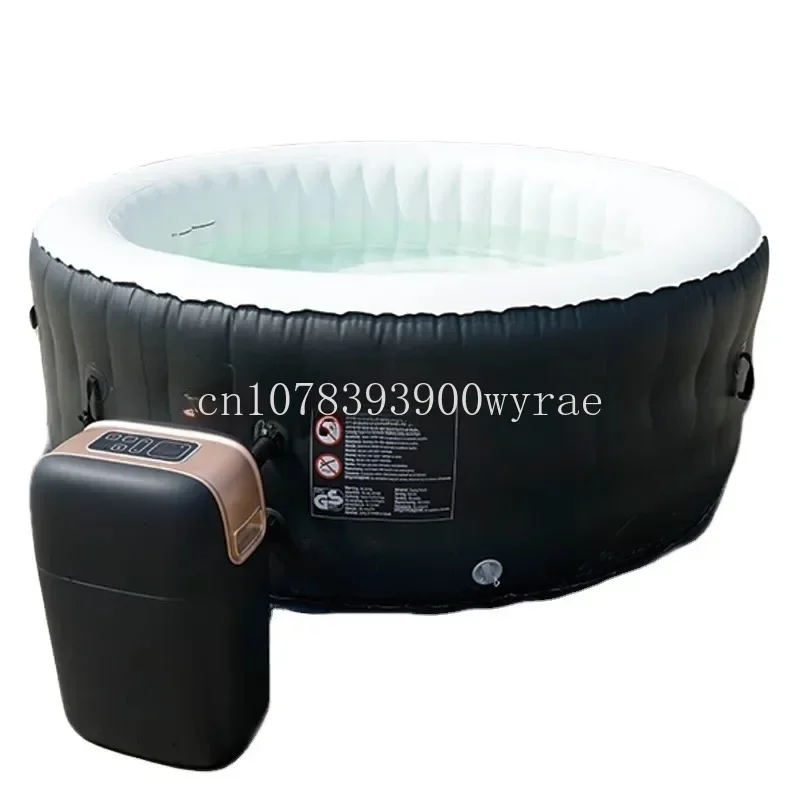 

Portable Duralble Spa Hot Tub Outdoor Massage Bubble Inflatable Whirlpool Bathtub