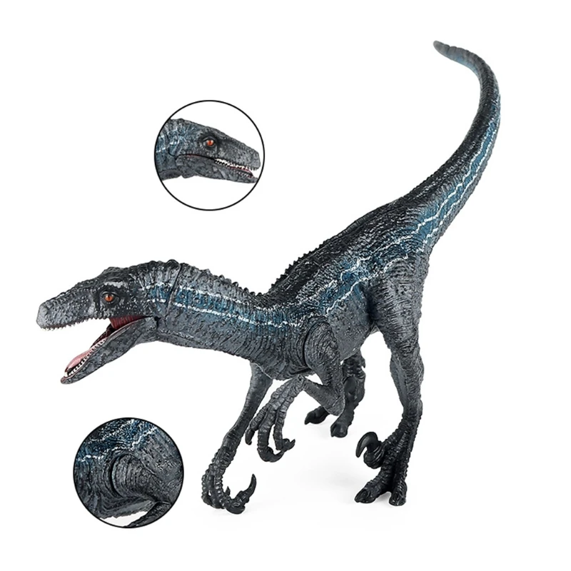 Dinosaur Toy Figures Home Decor Hobbyists Favor Collection Boys Funny Gift - 4