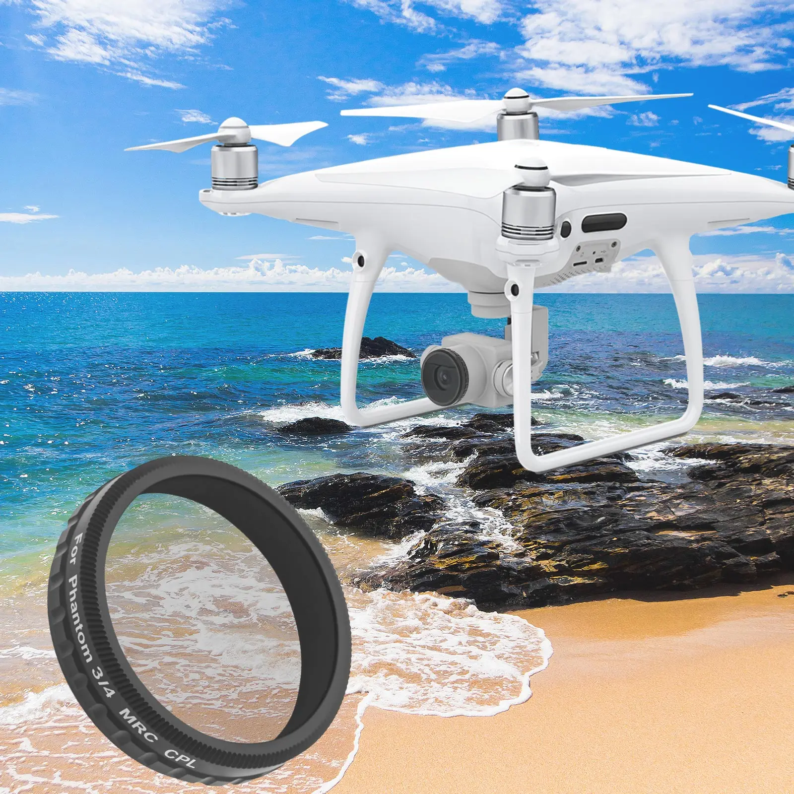 Filtre ND/UV/CPL pour DJI Mini 3 Pro, Mavic 3, Air 2S - Lot de 8