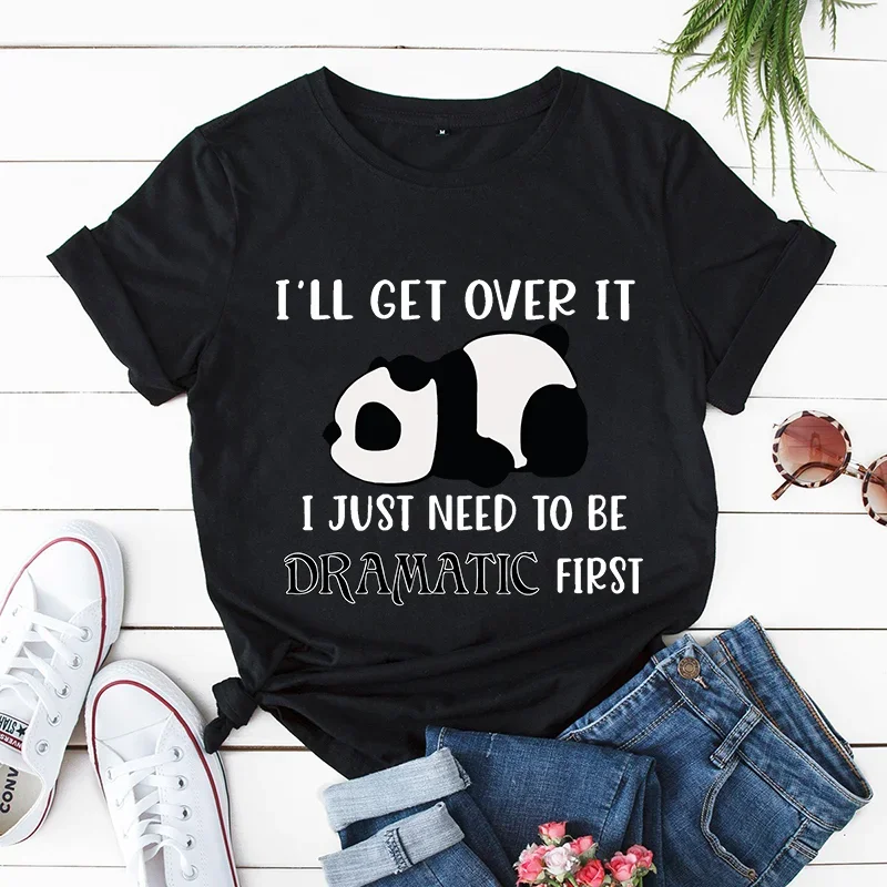 

Женская одежда с принтом «ленивая панда»