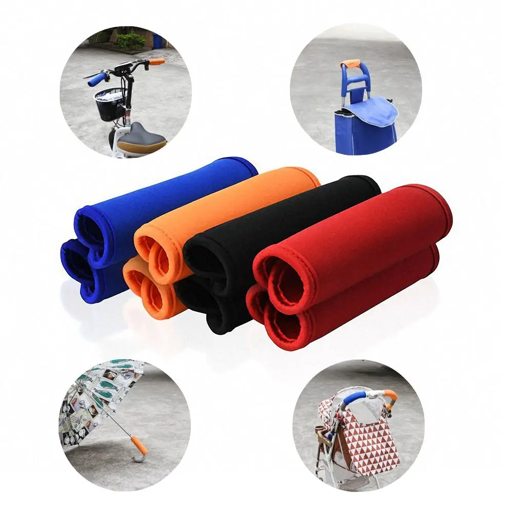 2pcs Baby Pram Handle Cover Pushchair Stroller Armrest Protective Case Sleeves Baby Car Cart Protector Stroller Accessories stroller accessories