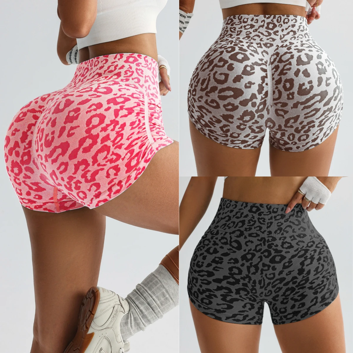 Short de yoga taille haute