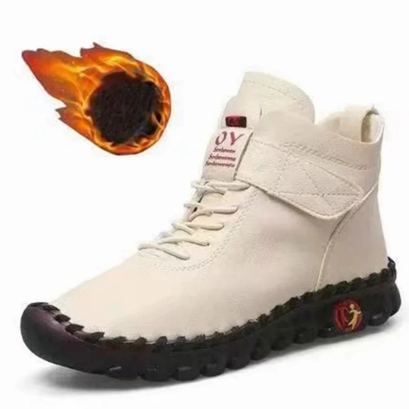 Рисунок 3 - Женские ботинки с мехом на толстой подошве