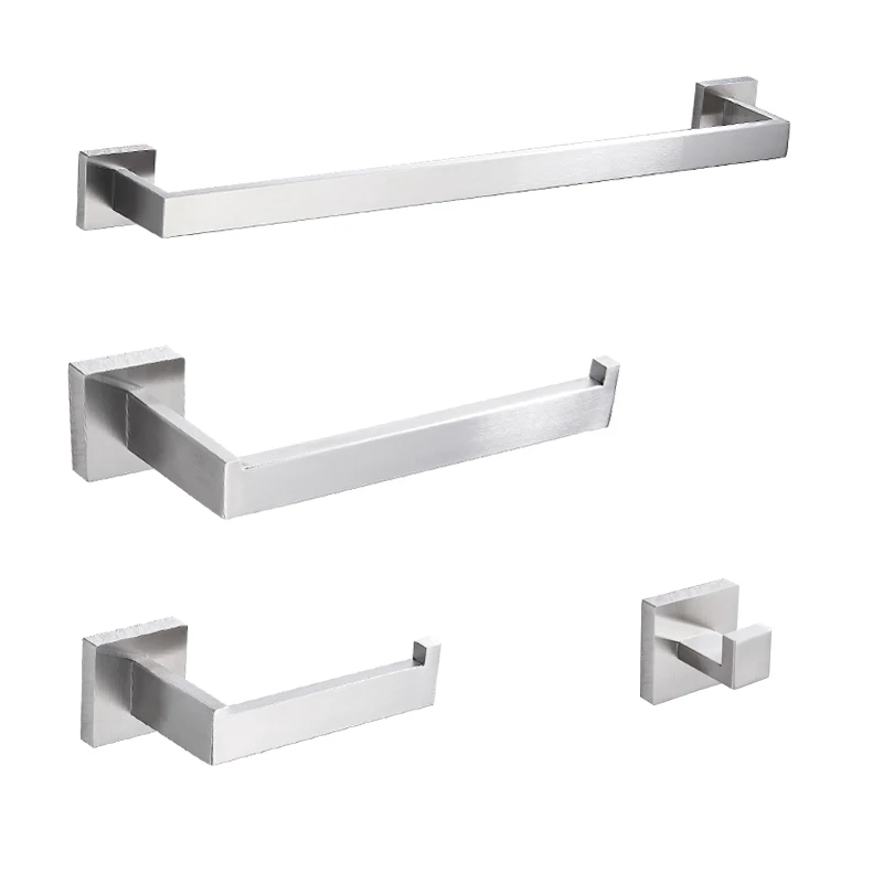 Brushed Nickel Bathroom Hardware Set Bathroom Hardware Set Bathroom Hardware Accessories