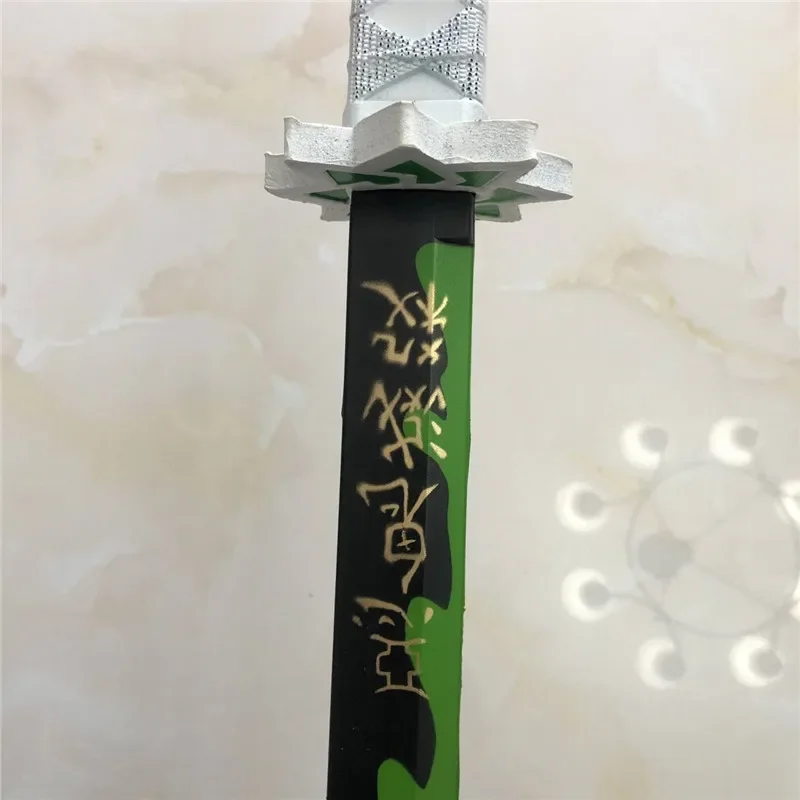 PU Sword Weapon Demon Slayer Cosplay Kochou Shinobu Samurai Sword Katana Ninja Knife Espada Prop Toy For Teen Cosplay Sword Cosplay Prop Cosplay Toy