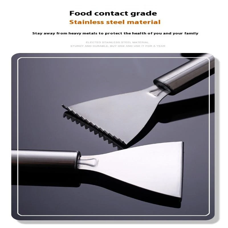 1pc Stainless Fish Scales Scraping Graters Fast Remove Cleaning Peeler Scraper Bone Tweezers Tool Gadges Kitchen Accessorie
